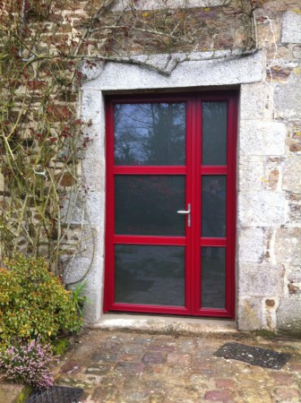 Porte d'entrée Aluminium à Languenan